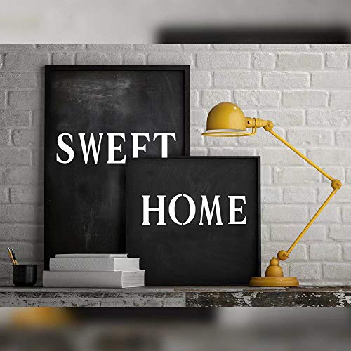 5 Inch Letter Stencils Alphabet Stencil Letters Stencil Number Templates Stencils for Painting on Wood, Paper, Fabric, Floor, Wall and Tile - Thumbnail 6