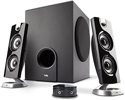 Cyber Acoustics CA-3602a 62W Desktop Computer Speaker with Subwoofer - Perfect 2.1 Gaming and Multimedia PC speakers