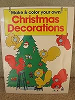 Make and Color Christmas Decorations 0893756458 Book Cover