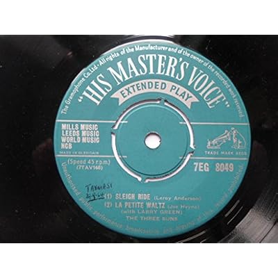 Three Suns Three Suns EP HMV 7EG 8049 EX 1950s
