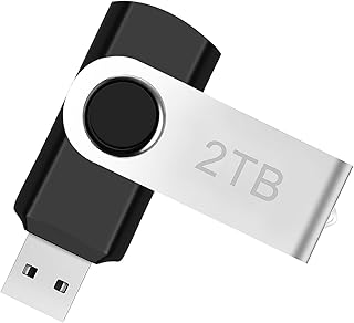 USB Flash Drive 2TB, Portable Thumb Drives 2TB: BKMNEU USB Memory Stick, Ultra Large Storage USB Drive, High-Speed 2TB Jump Drive, 2000GB Swivel Zip Drive for PC/Laptop