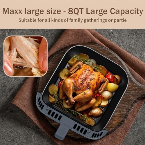 SEEDEEM Max XL Air Fryer Cooking