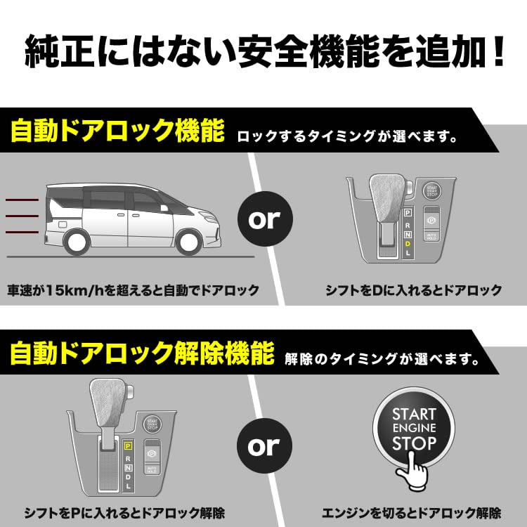Amazon | INEX 車速連動 オートドアロックキット 自動ロック ドア