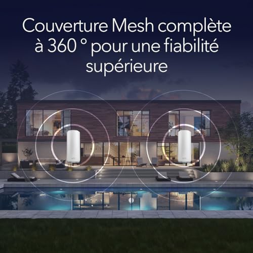 Netgear Orbi WiFi 7 Série 870 Satellite RBE870B - vue 4