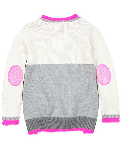 Deux par Deux Girls' Sweater Little Monstress, Sizes 18M-42