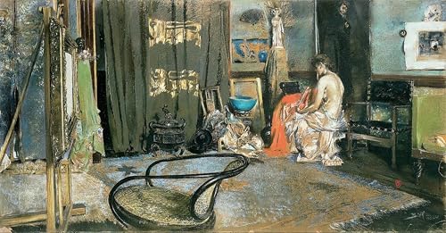 Impression d'art Studio de Robert F Blum, toile haut de gamme 60x90cm