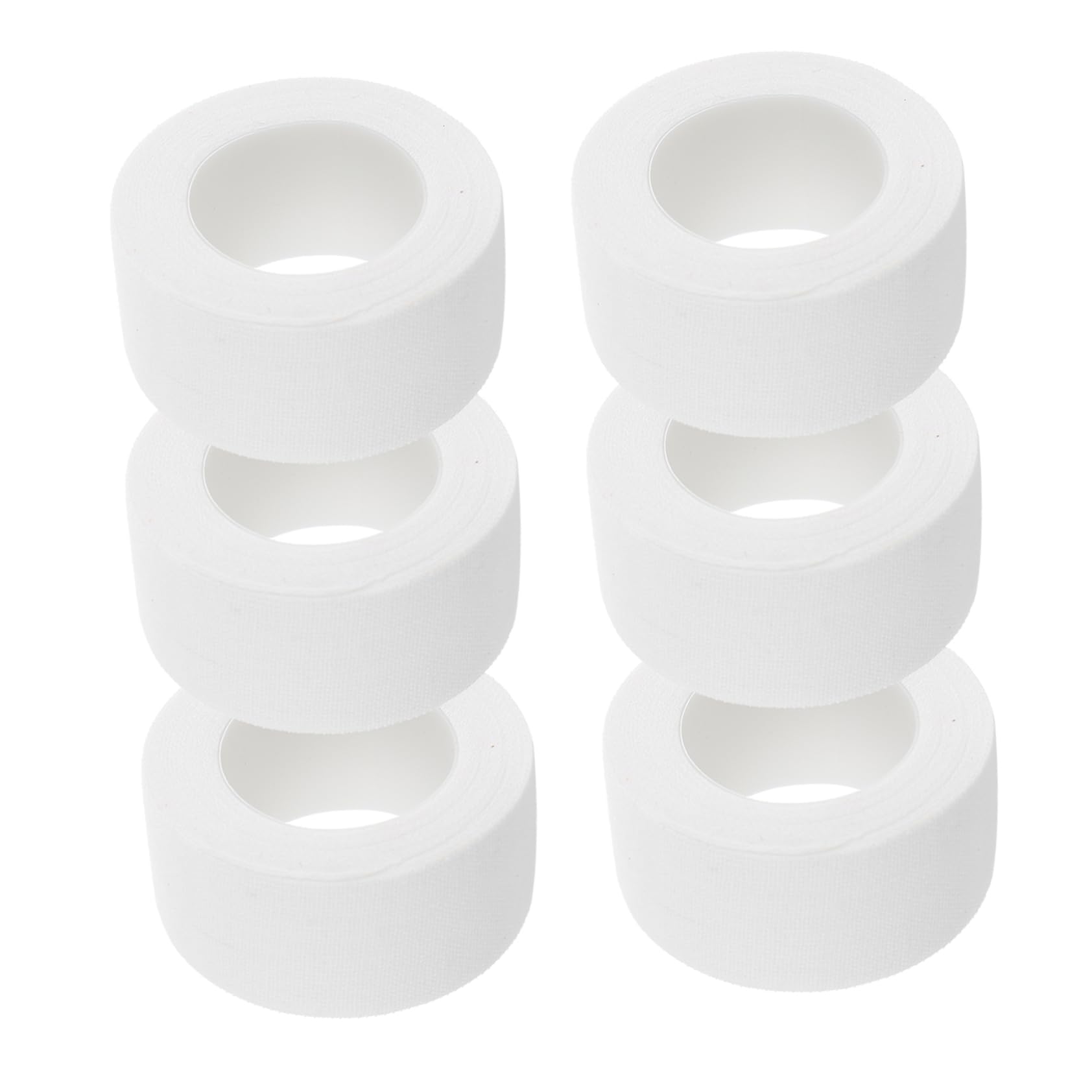 HAWILLOSCH Hospital Grade Gauze Tape 6 Rolls Breathable Adhesive Tape for First Aid and Injuries