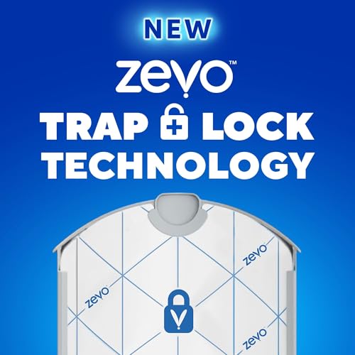 Image of Zevo Flying Insect Refills for Indoor Light Trap: 12 Light Trap Refill Cartridges Capture Fruit Flies, Gnats and Houseflies (12 Cartridges)