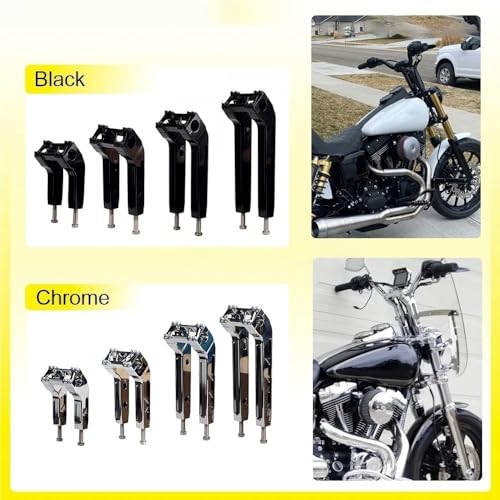 Guidon riser moto pullback pour optimiser votre position sur Softail et Dyna