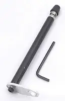 Antena Corta Pipa 7 Est P/Retrovisor Spencer Inox Preta