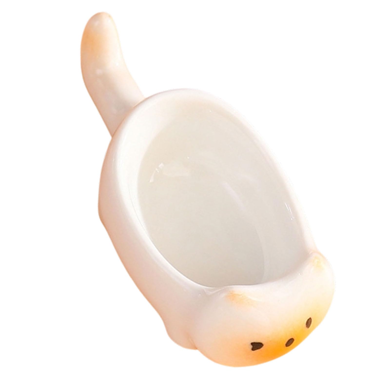 Kfwfuaee Miniature Felines Themed Condiment Tray for Sushi Dip and Chopsticks Creative Chopstick Owner
