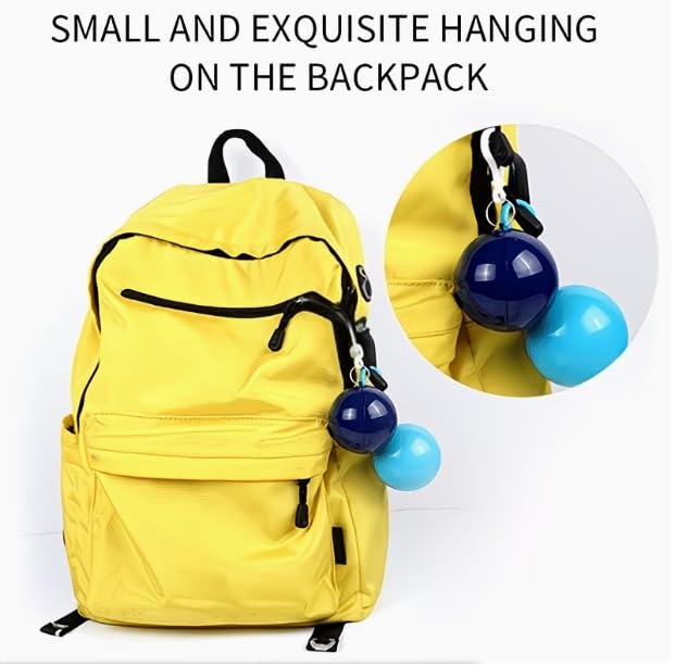 4pcs Poncho de emergencia para adultos, compacto con almacenamiento en bola para llavero, impermeable ligero para ciclismo, montañismo y deportes al aire libre miniatura 6