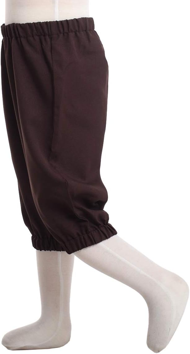 BPURB Boys Colonial Costume 18th Century Colonial Pilgrim Costume Boys Knicker Pants - Image 3