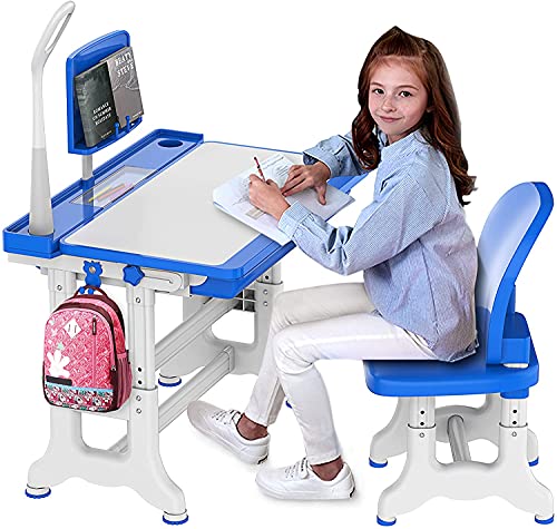 Mesa Actividades Niños RELAX4LIFE - Caballete 4en1 Con Silla, Pizarra Y Telescope, 1-8 Años