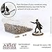 The Army Painter Basing: Battlefield Rocks Miniature Models Bases for a Realistic Look, Brown
