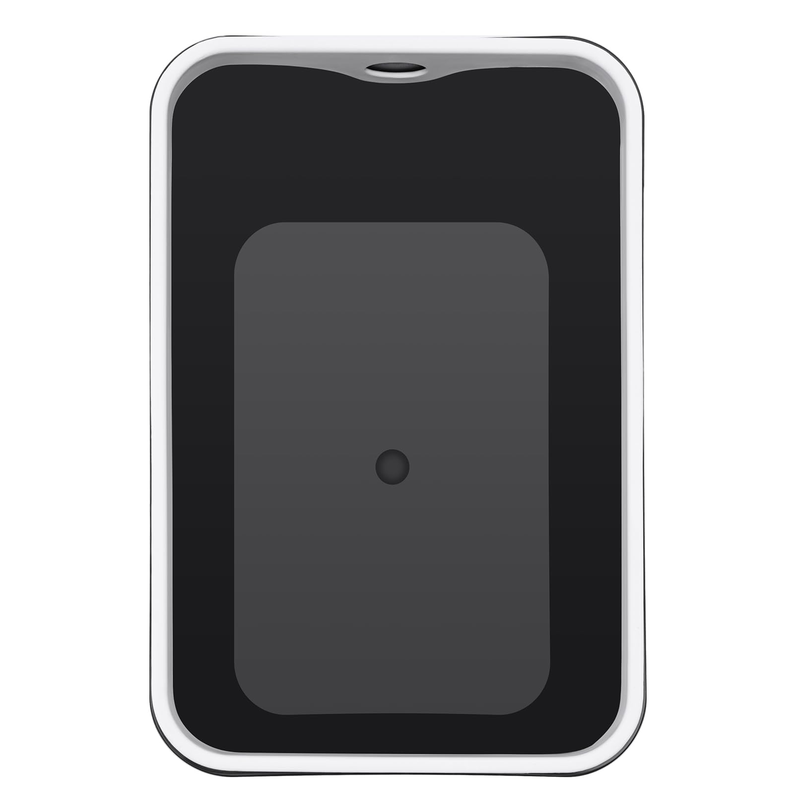 Cubo de basura automático eléctrico impermeable IPX3 garantizada, antiolores para cocina, baño, dormitorio, sala de estar, oficina, aseo