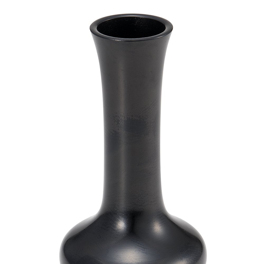 Amazon｜仏壇屋 滝田商店 【寺院用】寛通型 花立 黒色 6寸(高さ18.5cm