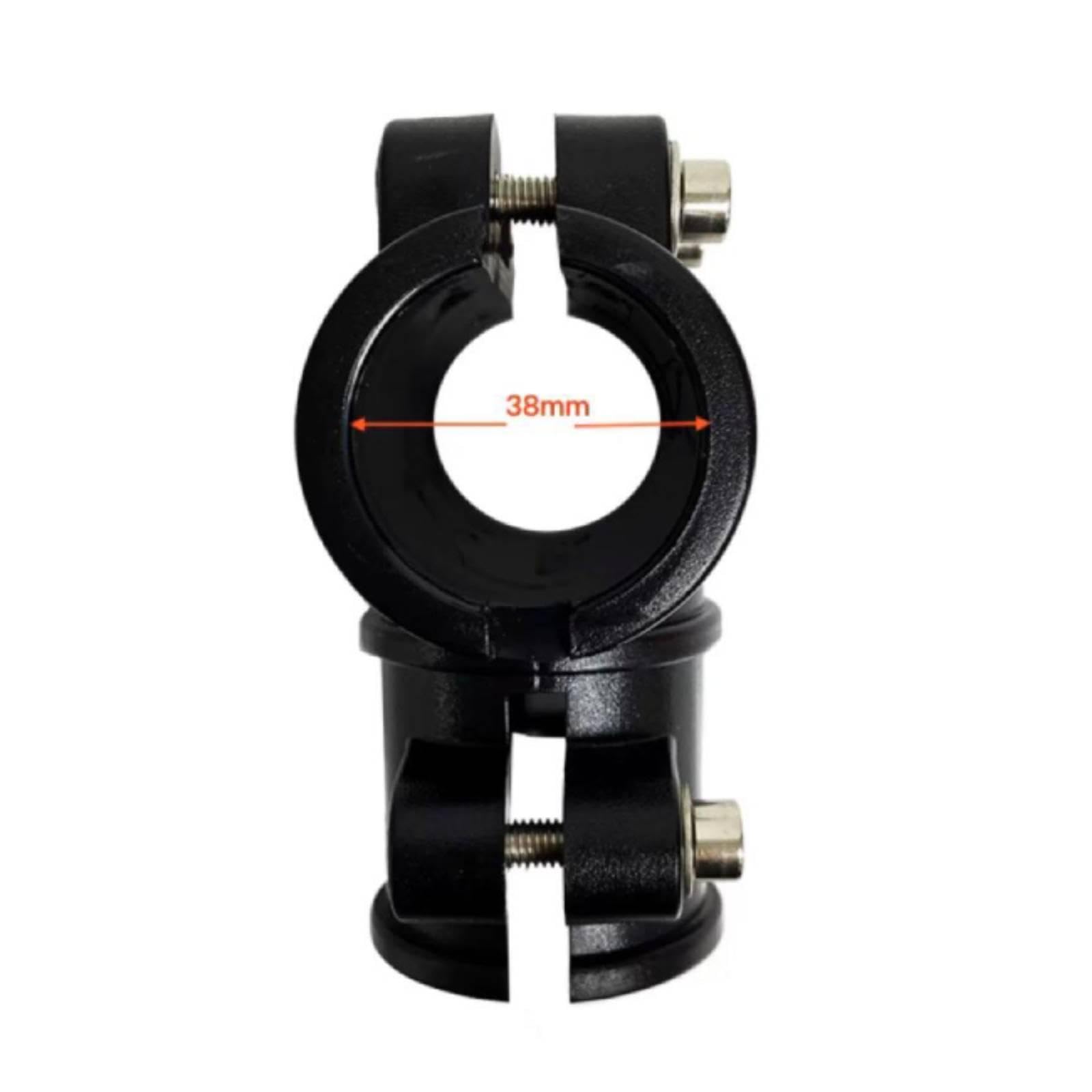 Oshhni Drum Rack Clamp Verbindungsklammer Elektronische Schlagzeughalterung T-klammer für 38mm Stangen Robuste Konstruktion aus Pp Und Metall für Musiker