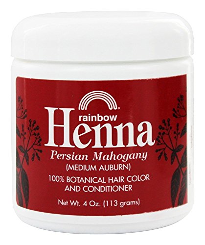 Henna (Persian) - Medium Auburn, Mahogany, 4 oz (Pack of 2)
