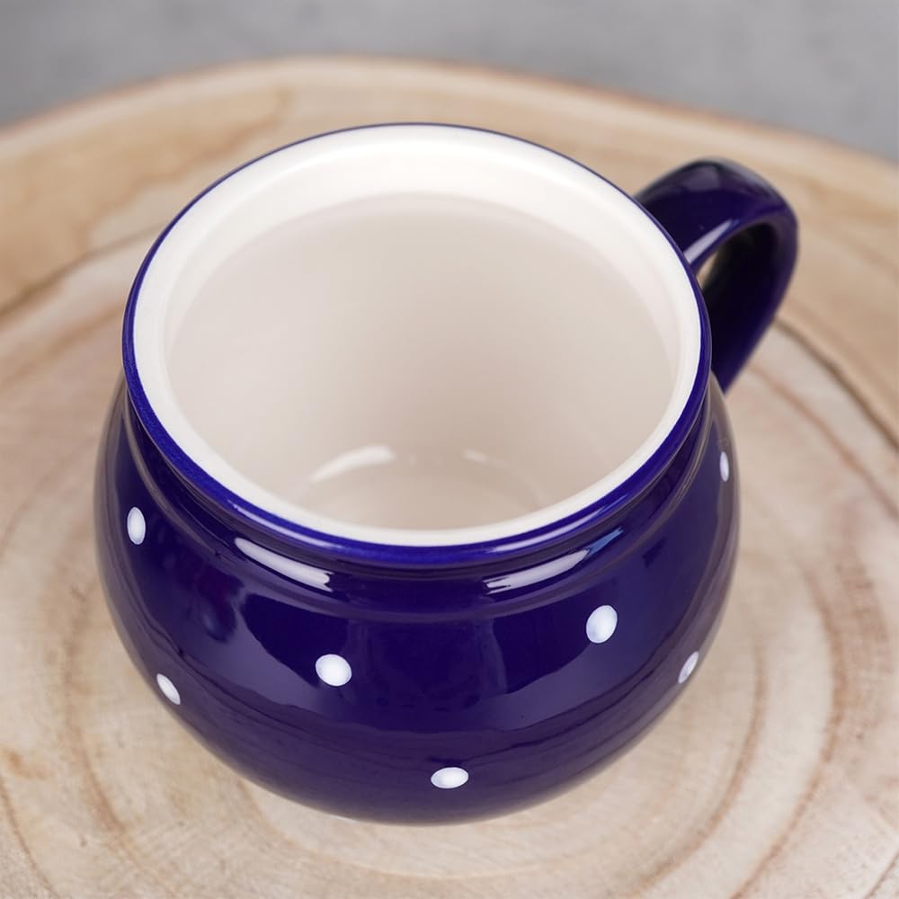 orion group Lot de 4 tasses à café en céramique, 200 ml