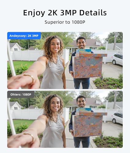 Image of Video Doorbell Camera Wireless 3MP HD, Free Human Motion Detection