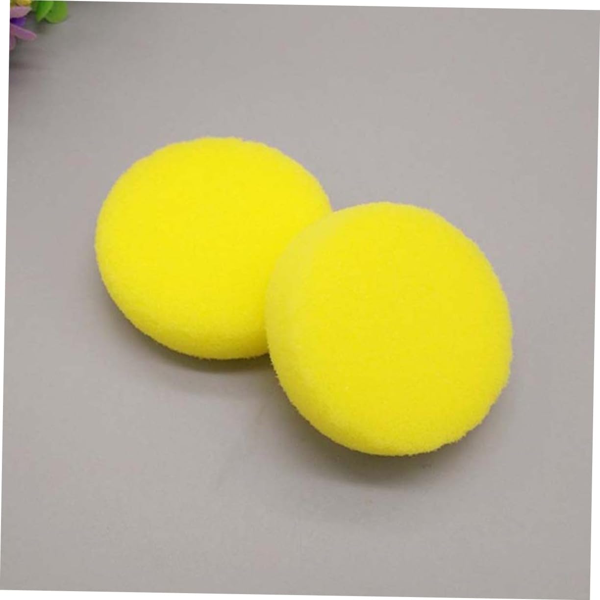SEWACC 3 Juegos Herramientas De Pintura para Niños Pincel De Esponja para Pintar Yellow 20 Piezas * 3
