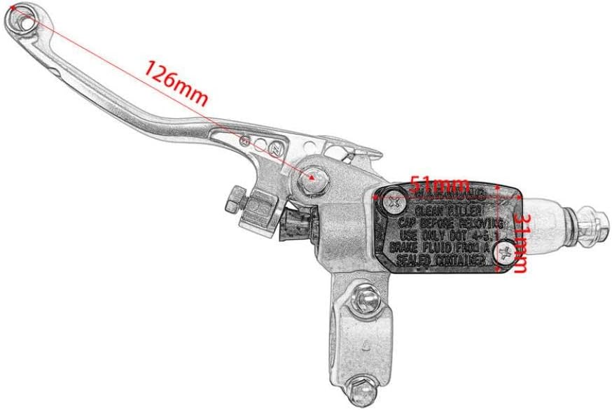 CNC Handle Lever Motorcycle Hydraulic Clutch Master Cylinder Brake Repair Upper Pump Compatible With SX XC EXC FE TE 250 300