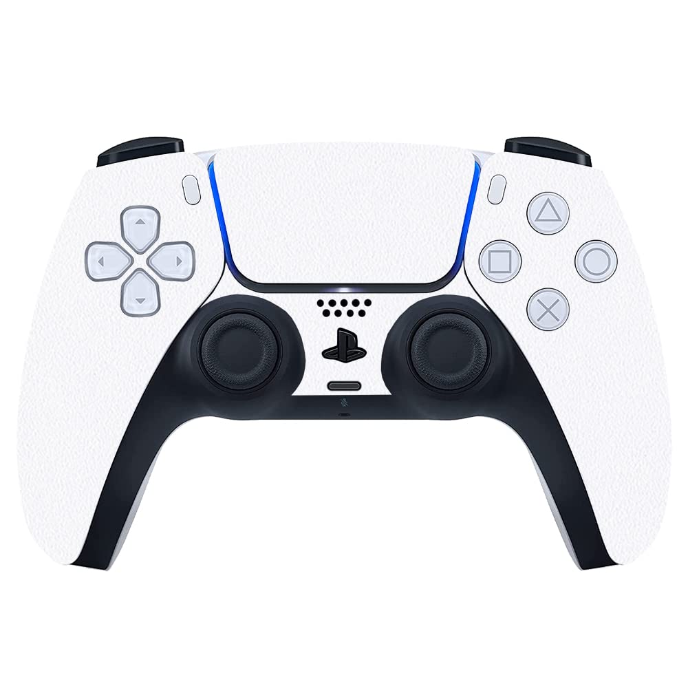 GADGETSWRAP Premium Material Skin Sticker Decal Compatible with PS5 Controller - White Matte (B0B1HQS6J8) Amazon Price History, Amazon Price Tracker