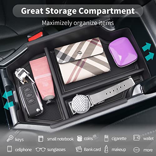 Image of CDEFG 2023 2024 2025 2026 Accord Center Console Accessory Organizer | for 2023-2026 Honda Accord Sport EX-L L Touring LX EX Middle Console Tray Armrest Storage Box