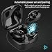 Bluetooth Headphones, XINBAOHONG Wireless Mini Sports Earphones in Ear Headset Built-in Microphone and Noise Canceling Sweat Proof Earbuds with Charging Case for Most Smartphone