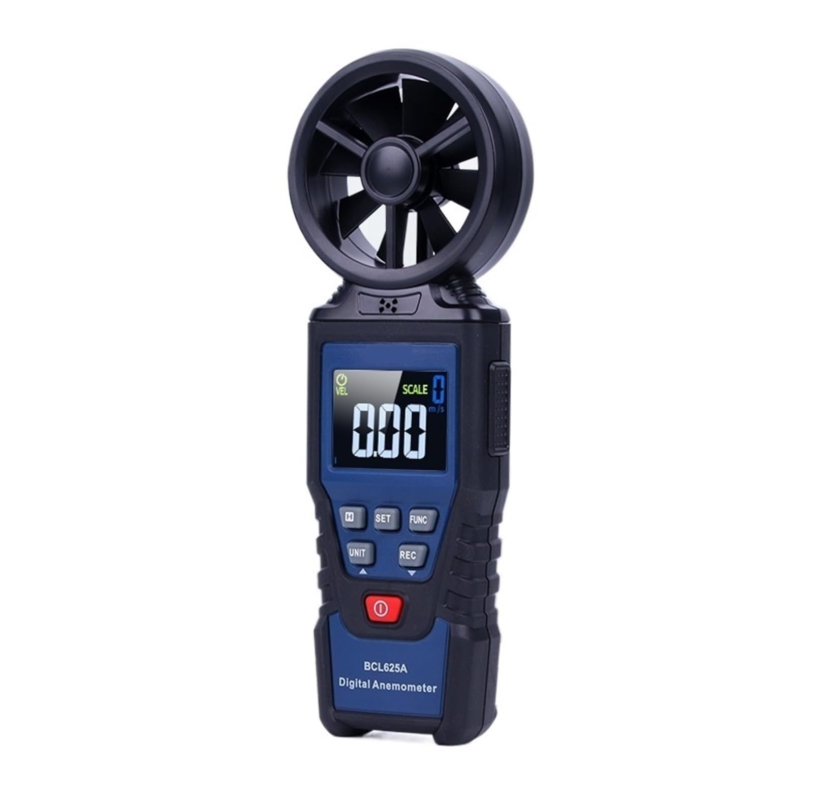 Anemómetro Anemómetro Digital Medidor de Velocidad del Viento de Alta precisión Pantalla a Color portátil for Exteriores Probador de Volumen de Aire Anemómetro for medir Fácil de Usar (Color : BCL625