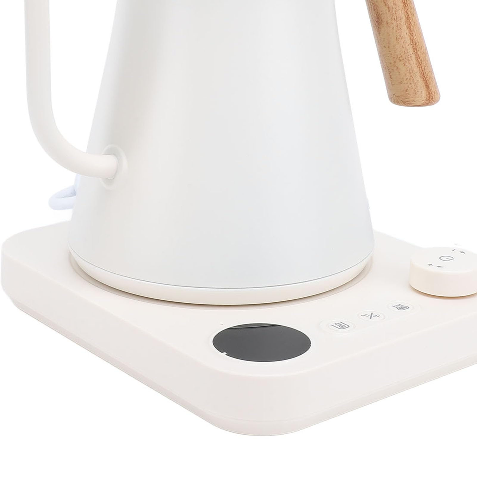 Bollitore Elettrico A Collo Di Cigno, Regolazione Temperatura 40-100°C, Acciaio Inox 304, Display LCD, Timer E Mantenimento Calore, Per Tè E Caffè, Barista E Appassionati