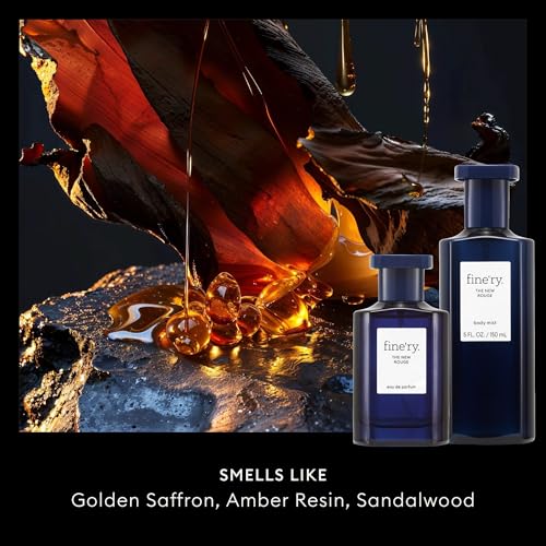 Image of Fine'ry Perfume Set - No Prince Required & The New Rouge - Amber, Marshmallow, Saffron, Jasmine - Warm, Luxurious Full Size Hair & Body Cologne Fragrance (60mL x 2)