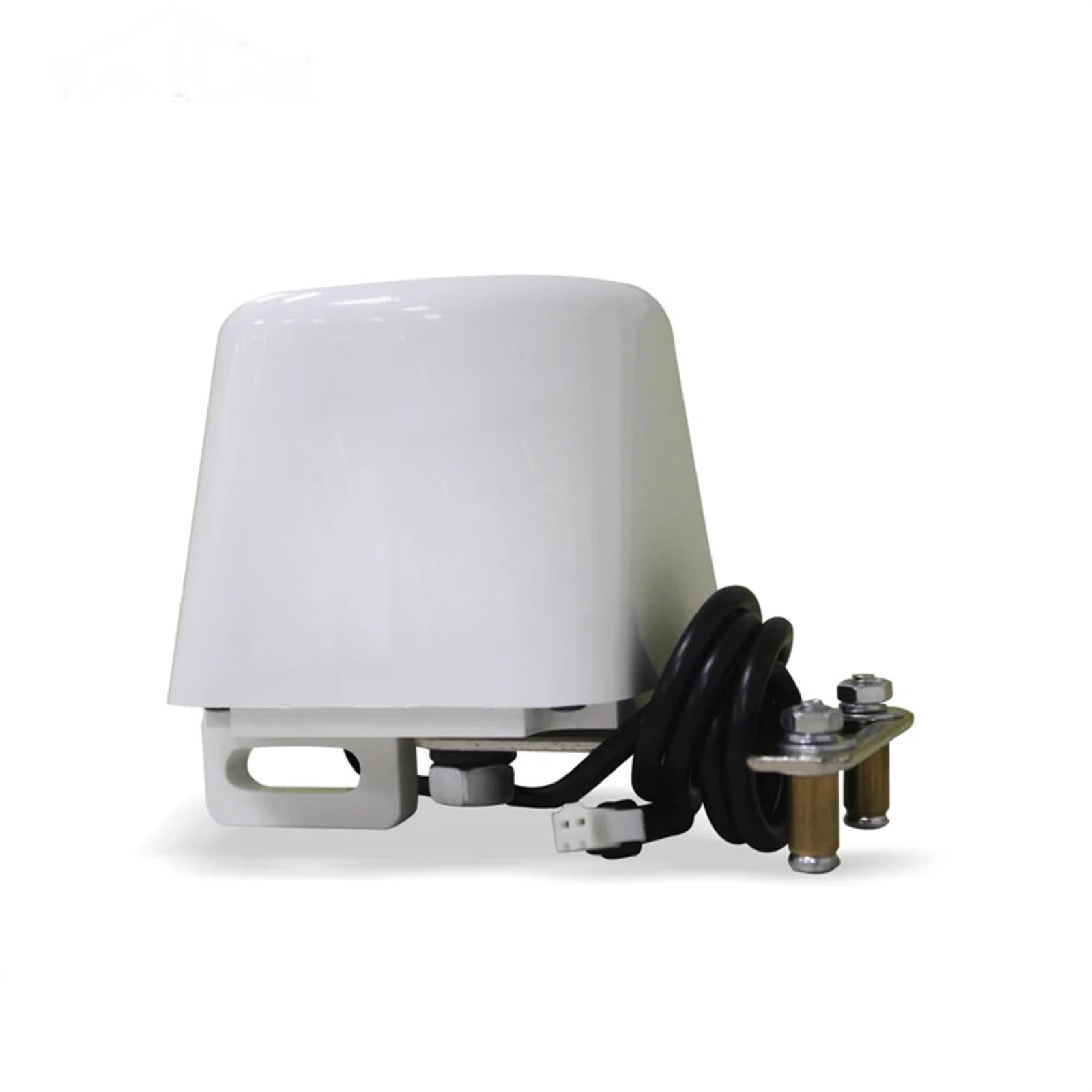 Válvula manipuladora de tubería de gas DN15 DN20, válvula de bola de 1/2 3/4 pulgadas for cierre de gas/agua, válvula de corte de 12 V 1 A, 1 unidad(DN20,White)