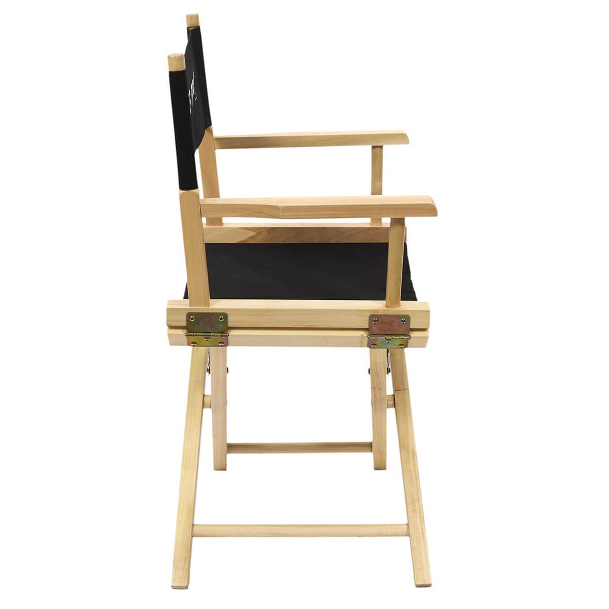 AltoBuy Shaw - Chaise de Directeur Noire et Bois