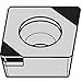 WIDIA CPGW3252S0415MT WBH10P Advanced Material PCBN Insert CPGW-MT, Low Content PCBN, 0.031" / 0.79mm Radius, WBH10P Grade