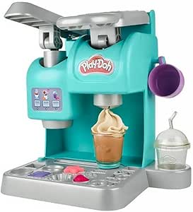 Play-Doh Cafeteria Colorida - Brincar de Cafeteria - Kit com 5 Cores de Massa de Modelar e Acessórios, para Crianças acima de 3 anos, Presentes Criativos para Meninos e Meninas