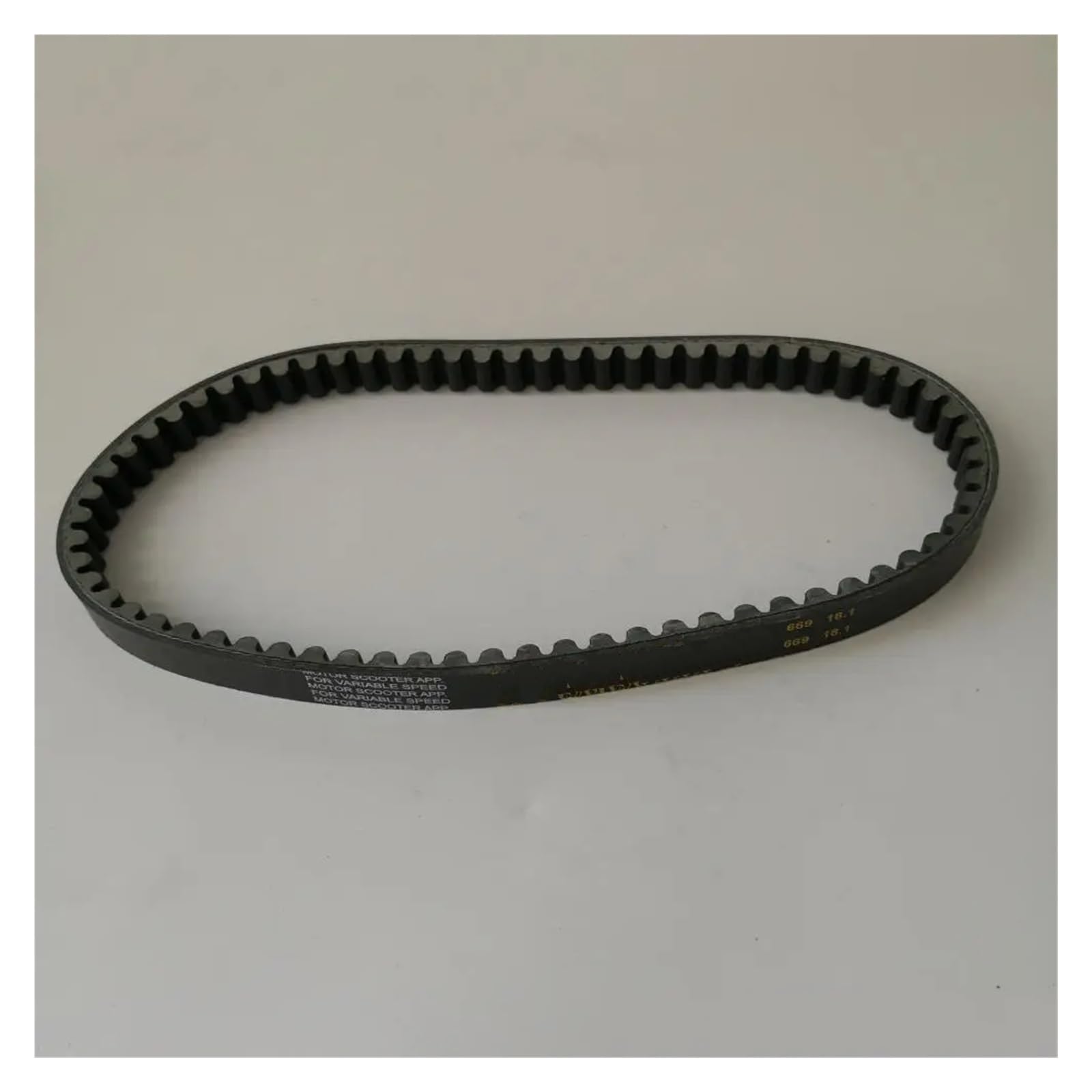 Jadeshay Keilriemen Für Roller – 669-18-30, Schwarz, Gummimaterial, Für GY6 50CC 139QMB Scooter