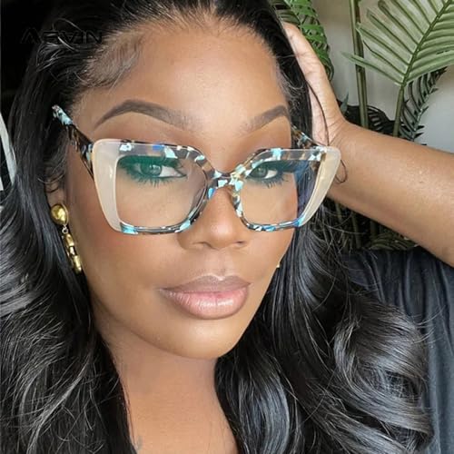 Gafas de gran tamaño para mujer de moda casual de tarde 2
