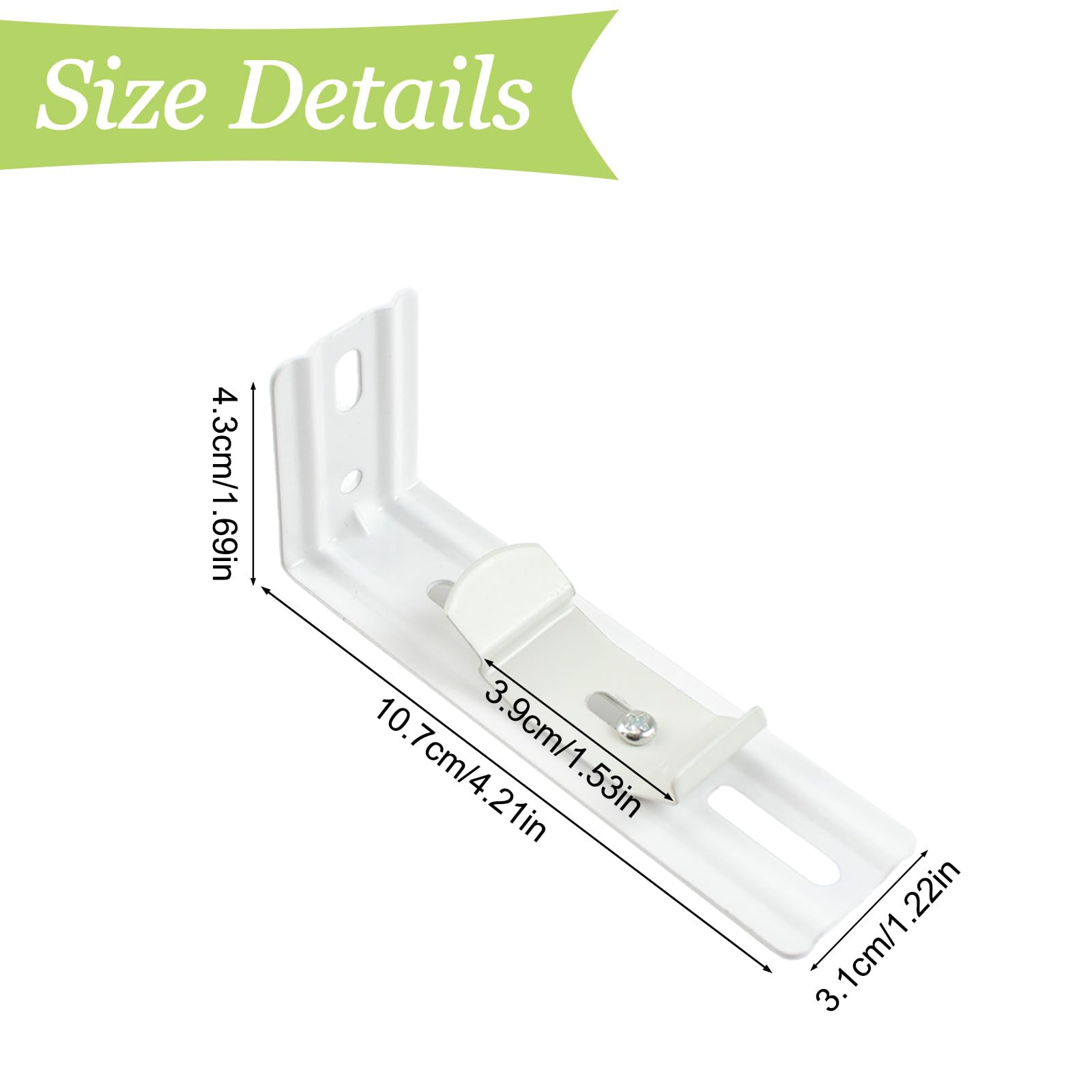 UFURMATE Vertical Blind Bracket - Image 2
