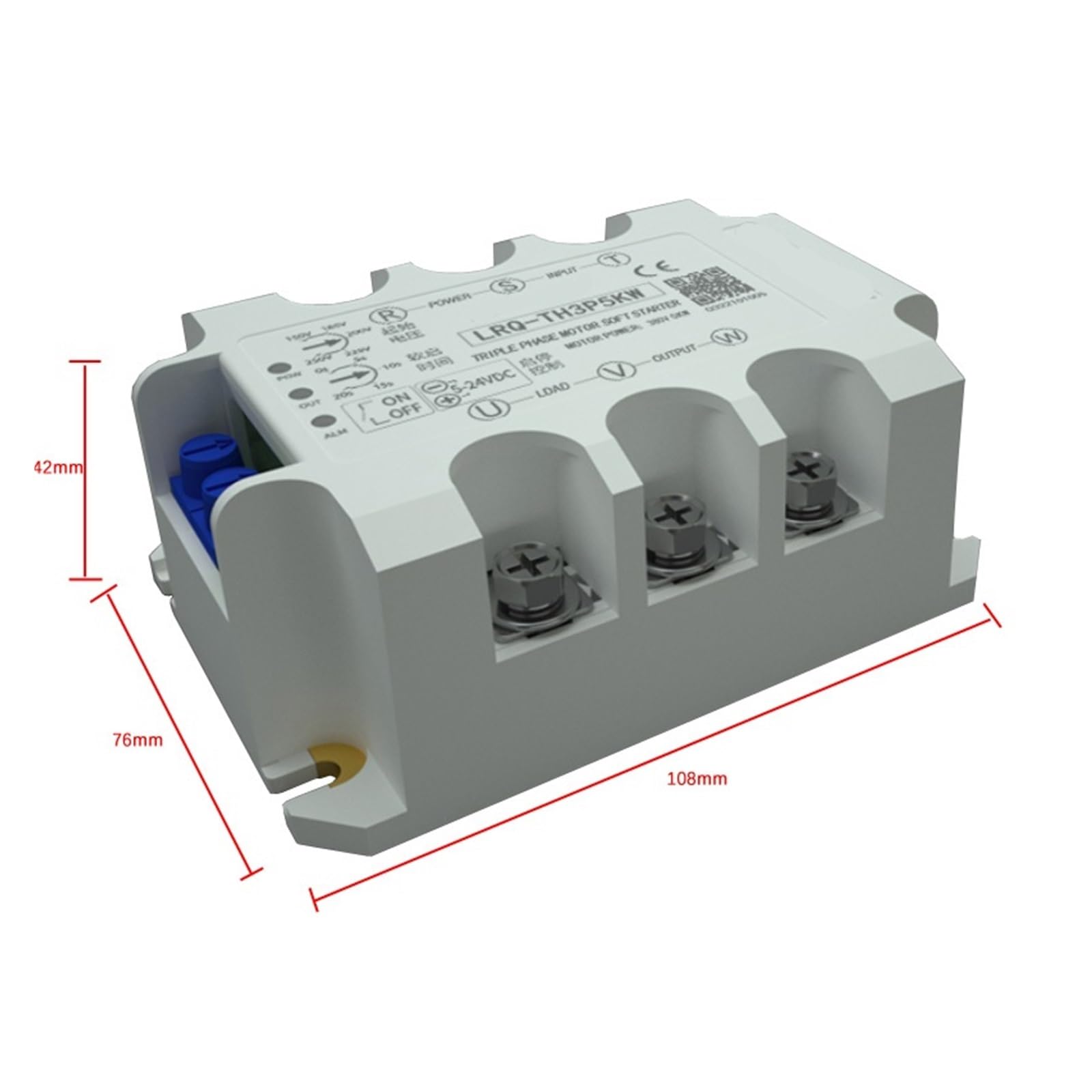 Démarreur progressif à moteur, Module de démarrage progressif for moteur triphasé de 5kW à 22kW(8kw Module)