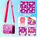 Imagen de Get Trend Hello Kitty Sanrio Bolso Niña Chica Kuromi Kawaii Bolso Bandolera con Monedero Pequeño con Cremallera Viajar Comprar Anime Regalo Niñas