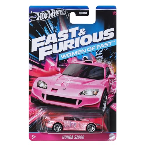 Hot Wheels Fast and Furious Die Cast Car Model Honda S2000 - Women of Fast - HRW37- Scale 1:64 6cm