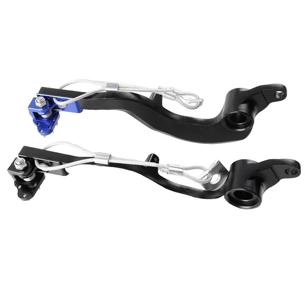 Hxfygdm Black Motorcycle Adjustable Forged Rear Foot Brake Pedal Lever For Yz 125 250 125X 250X Yz125 Yz250 Yz125x Yz250x Motorcycle Parts(Black)