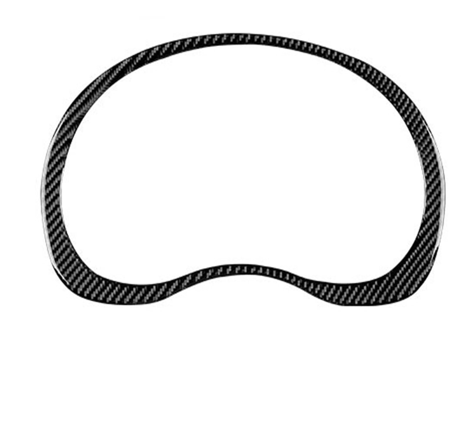 Interior Trim for Subaru for WRX for Saloon 2015 2016 2017 2018 2019 2020 2021 LHD RHD Sticker Speedometer Dashboard Sticker Cover Trim Sticker(Black Carbon)