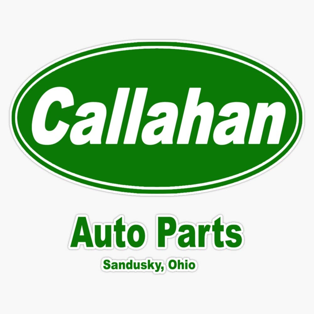 Callahan Auto Parts Bumper Sticker Vinyl Decal 5 inches