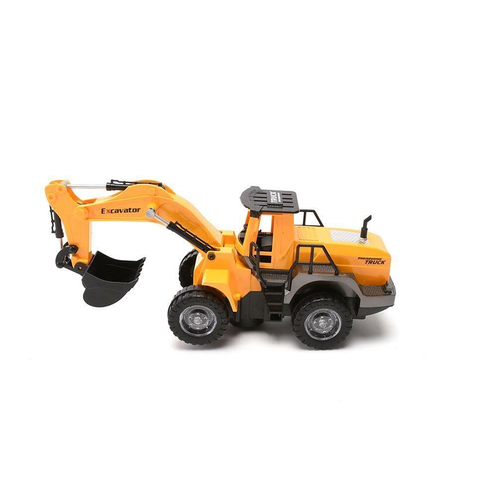 Bagger-Spielzeug, automatisches Gehen mit Ton und Licht, Baustellenfahrzeuge, Bagger, Sandspielzeug für Bergbau, mit Licht und Multi-Musik, für Kinder von 3-7 Jahren