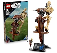 LEGO® Star Wars: The Phantom Menace™ Battle Droid™ with STAP Set 75428 Buildable Posable Figure, Toys for Boys, Girls and A…