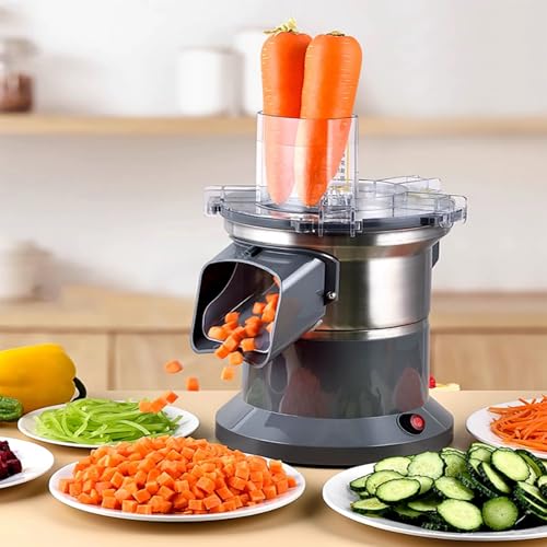 Picadora eléctrica comercial para verduras 200W miniatura 3