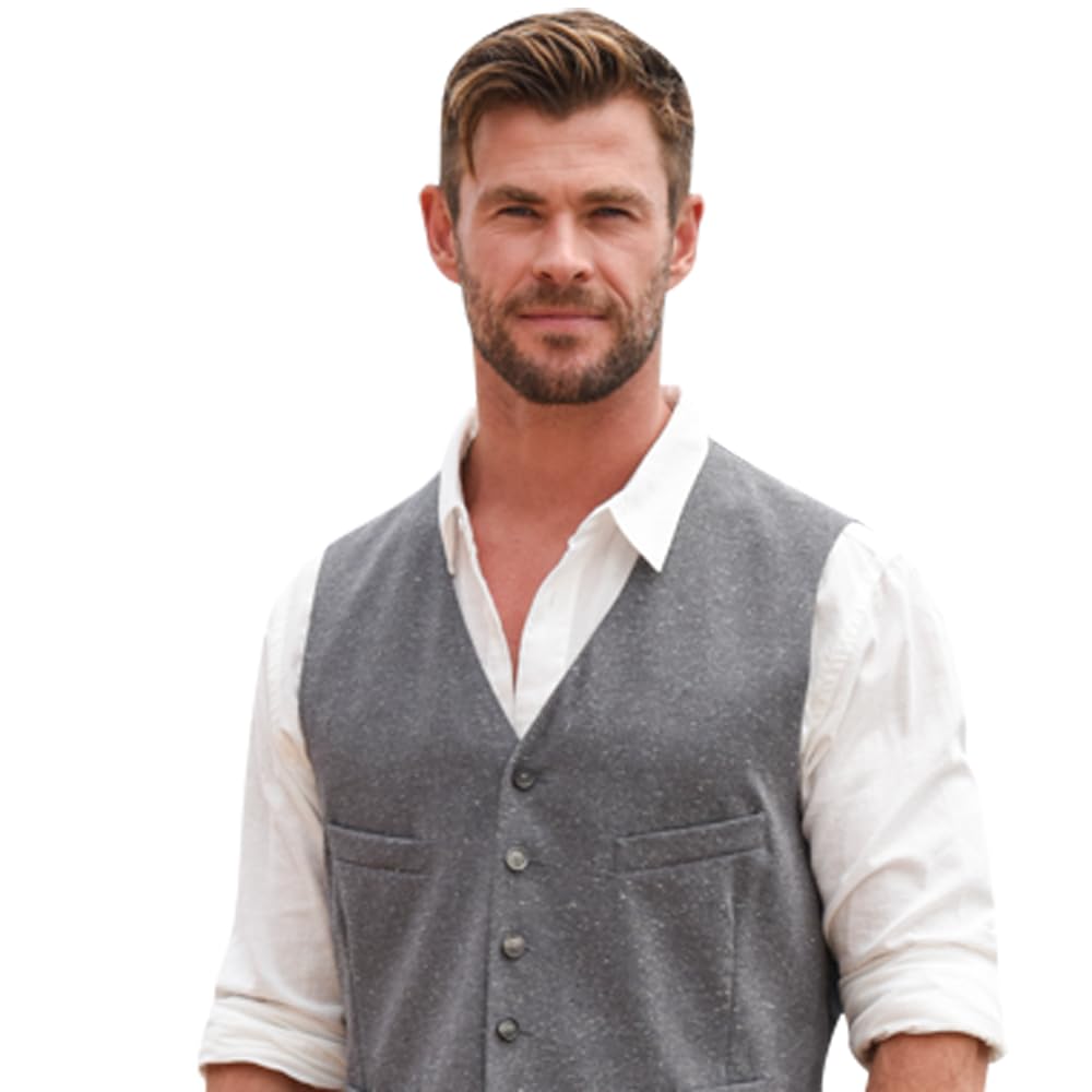 Chris Hemsworth (Waistcoat) Half Body Buddy Cutout